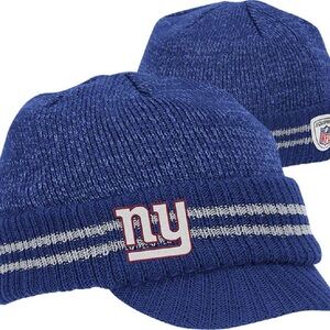 NFL Reebok 2011 Player Sideline 2nd Season Cuffed Visor Knit Hat Beanie Cap